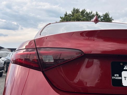 Used 2017 Alfa Romeo Giulia Ti w/ Lusso Light Wood Package RWD image 9
