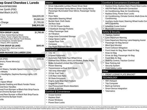 Used 2023 Jeep Grand Cherokee L Laredo w/ Luxury Tech Group I AWD/4WD image 27