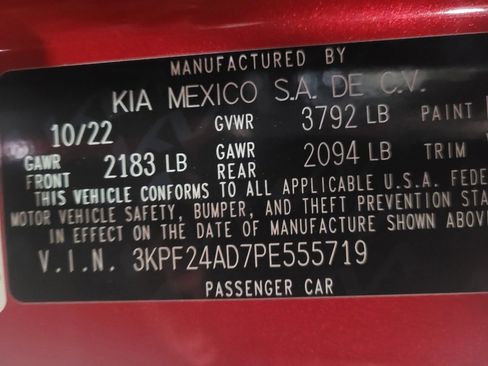 Used 2023 Kia Forte LXS w/ LXS Technology Package FWD image 33