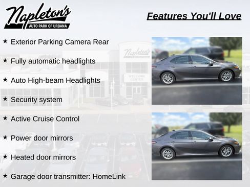 Used 2020 Toyota Camry XLE FWD image 3