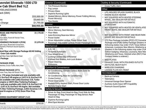 Used 2022 Chevrolet Silverado 1500 LTZ AWD/4WD image 6