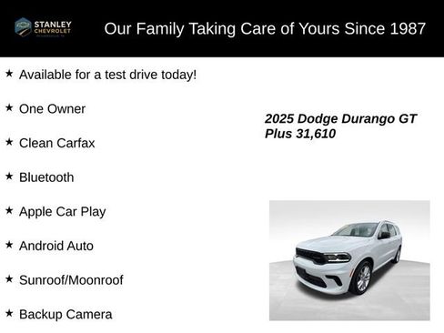 Used 2025 Dodge Durango GT AWD/4WD image 9