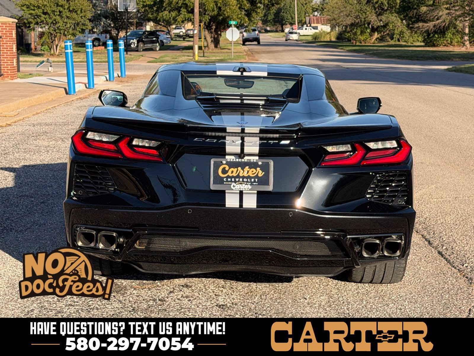 Used 2021 Chevrolet Corvette Stingray Preferred Conv w/ Chrome Exterior Badge Package RWD image 10