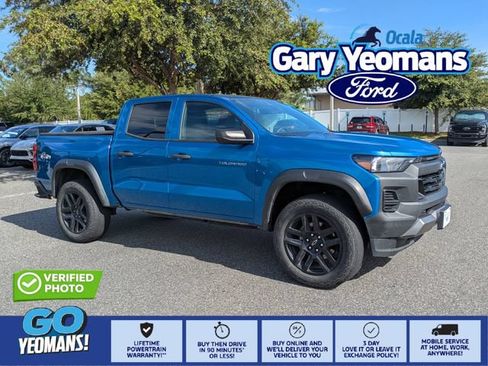 Used 2024 Chevrolet Colorado Trail Boss w/ Advanced Trailering Package AWD/4WD image 1