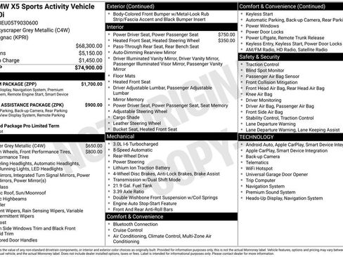 Used 2026 BMW X5 sDrive40i w/ Premium Package RWD image 6