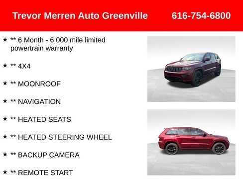 Used 2020 Jeep Grand Cherokee Altitude AWD/4WD image 8