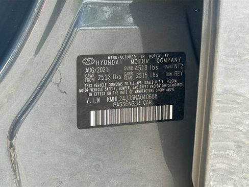 Used 2022 Hyundai Sonata Blue FWD image 41