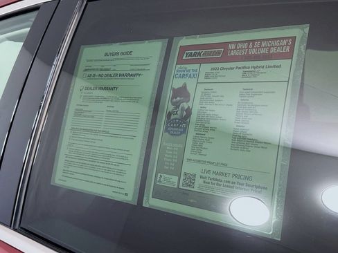 Used 2022 Chrysler Pacifica Limited FWD image 13