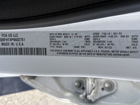 Used 2023 RAM 1500 Limited w/ Night Edition AWD/4WD image 33