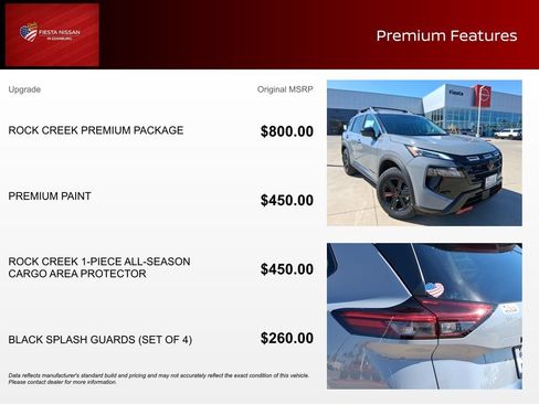 New 2026 Nissan Rogue SV w/ Rock Creek Premium Package AWD/4WD image 3