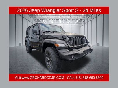 New 2026 Jeep Wrangler Unlimited Sport