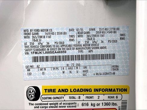 Certified 2025 Ford Expedition Max Active AWD/4WD image 36