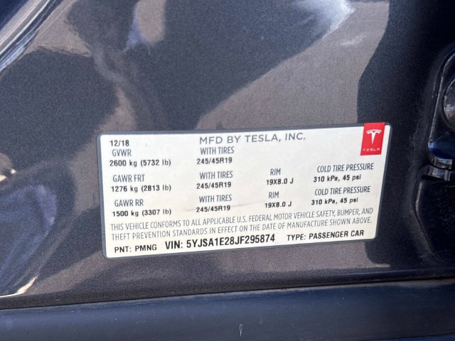 Used 2018 Tesla Model S 75D AWD/4WD image 31