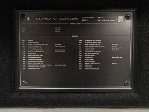 Certified 2026 Ferrari Roma Spider RWD image 38