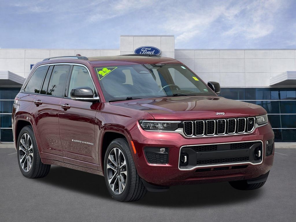 Used 2022 Jeep Grand Cherokee Overland w/ Adv Protech Group III AWD/4WD image 2