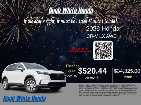 New 2026 Honda CR-V LX image 7