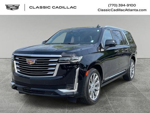 Used 2021 Cadillac Escalade ESV Premium Luxury Platinum RWD image 1