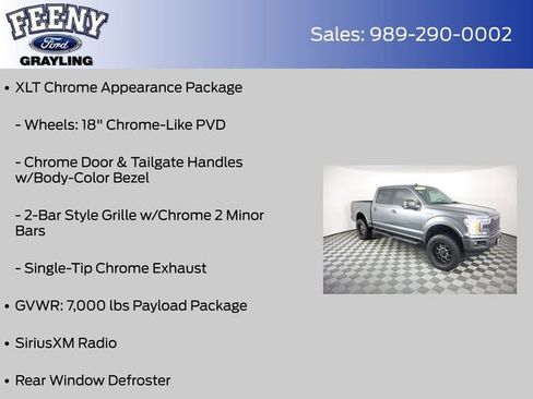 Used 2019 Ford F150 XLT w/ Equipment Group 302A Luxury image 20