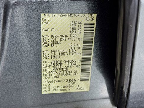 Used 2016 Nissan Frontier SV image 28