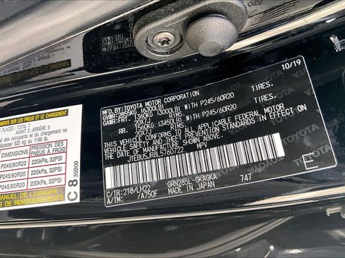 Used 2020 Toyota 4Runner Nightshade w/ Wilderness Package image 37