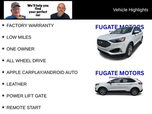 Used 2023 Ford Edge SEL w/ Convenience Package AWD/4WD image 8