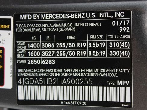 Certified 2017 Mercedes-Benz GLE 350 GLE 350 image 19