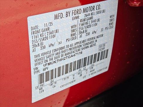 New 2026 Ford Explorer Platinum image 18