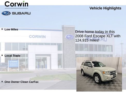 Used 2008 Ford Escape XLT image 6