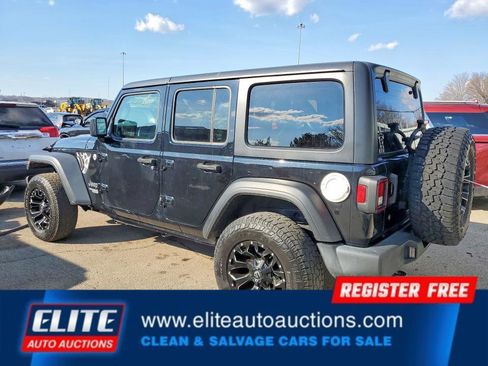 Used 2020 Jeep Wrangler Unlimited Sport S AWD/4WD image 3