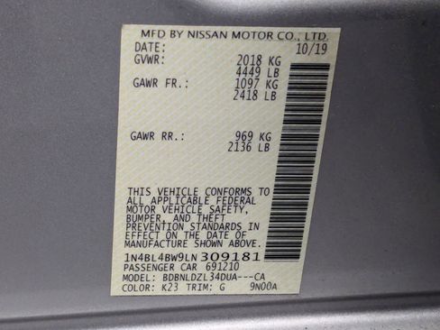 Used 2020 Nissan Altima 2.5 S image 20