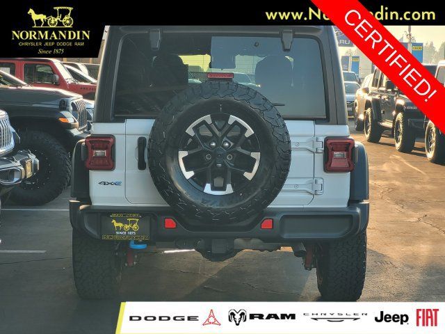 Certified 2024 Jeep Wrangler Unlimited Rubicon 4xe AWD/4WD image 4