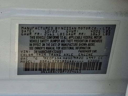 Certified 2024 Nissan Sentra SV w/ All-Weather Package FWD image 27