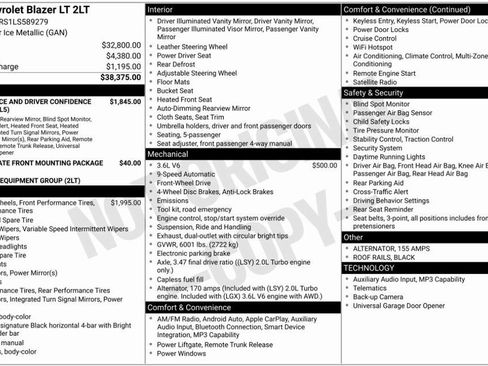 Used 2020 Chevrolet Blazer LT image 6