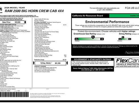 Used 2026 RAM 2500 Big Horn AWD/4WD image 4
