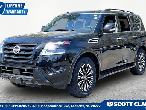 Used 2023 Nissan Armada SL w/ Midnight Edition Package image 3