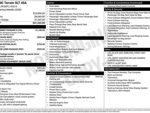 Used 2023 GMC Terrain SLT w/ Infotainment Package II FWD image 16