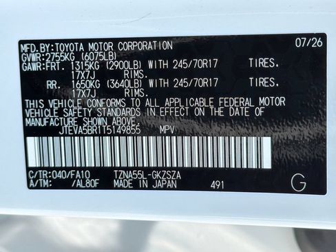 New 2026 Toyota 4Runner 4WD image 37