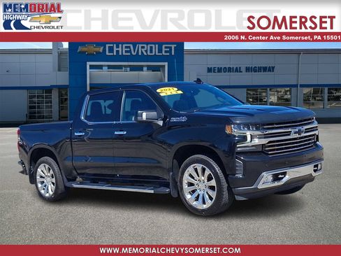 Used 2021 Chevrolet Silverado 1500 High Country w/ Technology Package image 1