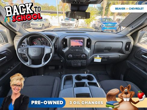 Used 2025 Chevrolet Silverado 1500 Custom Trail Boss w/ Dark Appearance Package AWD/4WD image 21