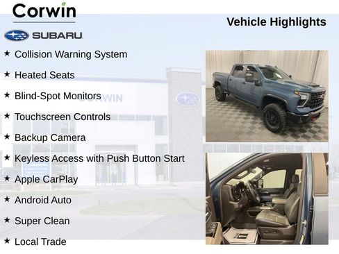 Used 2024 Chevrolet Silverado 2500 ZR2 w/ Technology Package image 11