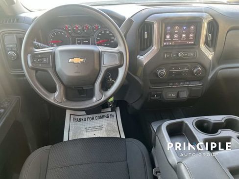 Used 2021 Chevrolet Silverado 1500 Custom w/ LPO, Dark Essentials Package RWD image 29
