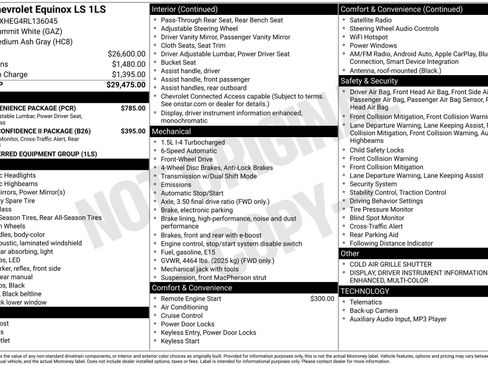 Used 2024 Chevrolet Equinox LS w/ LS Convenience Package image 3
