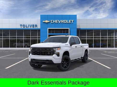 New 2026 Chevrolet Silverado 1500 Custom w/ Turbomax Blackout Package AWD/4WD image 9