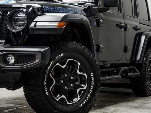 Used 2021 Jeep Wrangler Unlimited Rubicon 4xe w/ Cold Weather Group image 3