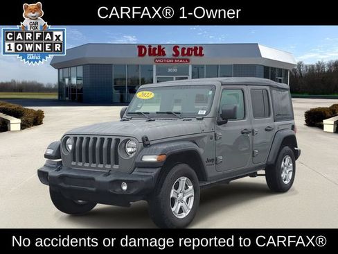Used 2022 Jeep Wrangler Unlimited Sport AWD/4WD image 3