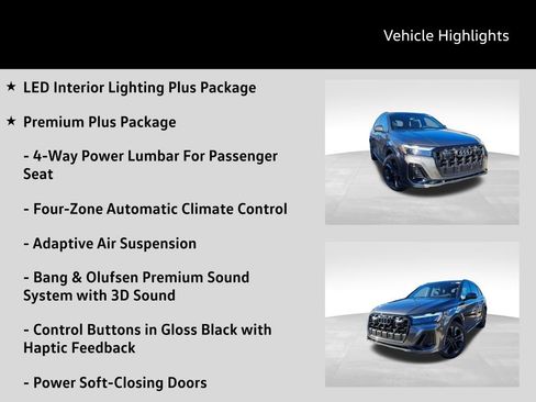 New 2026 Audi Q7 3.0T Premium Plus AWD/4WD image 19