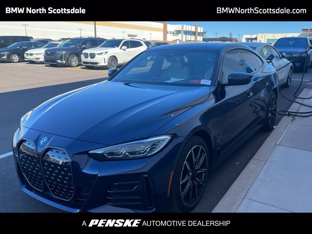 Certified 2024 BMW i4 eDrive35 w/ M Sport Package RWD image 1