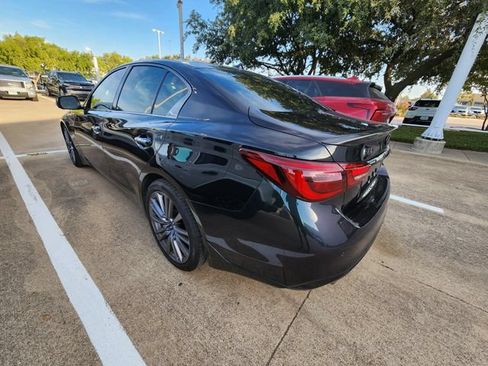 Used 2023 INFINITI Q50 Red Sport 400 w/ Black Opal Edition RWD image 6