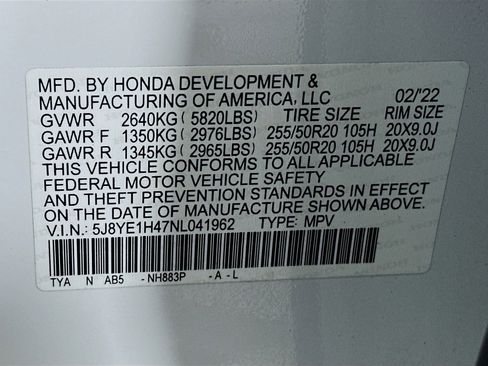Used 2022 Acura MDX w/Technology Package image 12