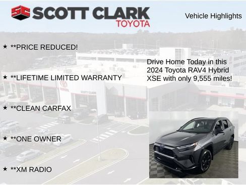 Used 2024 Toyota RAV4 XSE AWD/4WD image 12